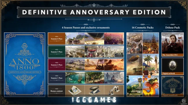 Anno 1800 Deluxe Pack PC Game Download