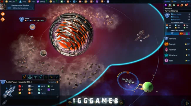 Galactic Civilizations IV - Megastructures PC Game Download