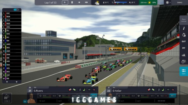 Open Wheel Manager 2 PC Game Download
