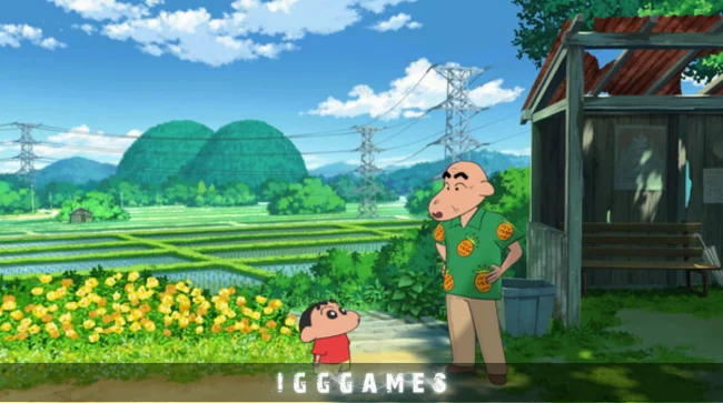 Shin chan Shiro and the Coal Town PC Game Download