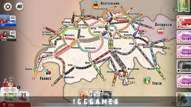 Ticket to Ride Switzerland Expansion PC Game Download