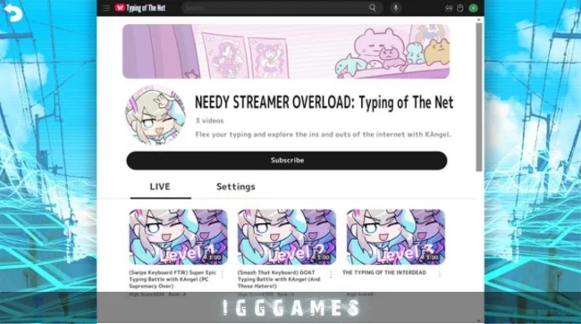 NEEDY STREAMER OVERLOAD Typing of The Net Free Download Pc
